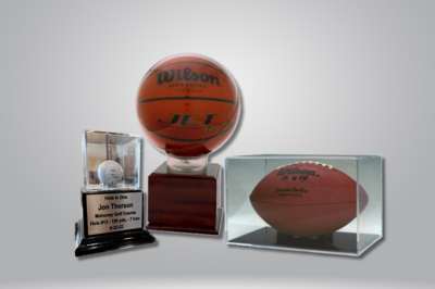 Shadow Boxes &amp; Ball Holders