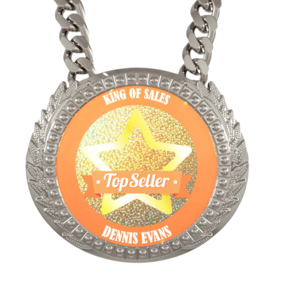 Lite Champ Chain Medal w/ Plastic Chain