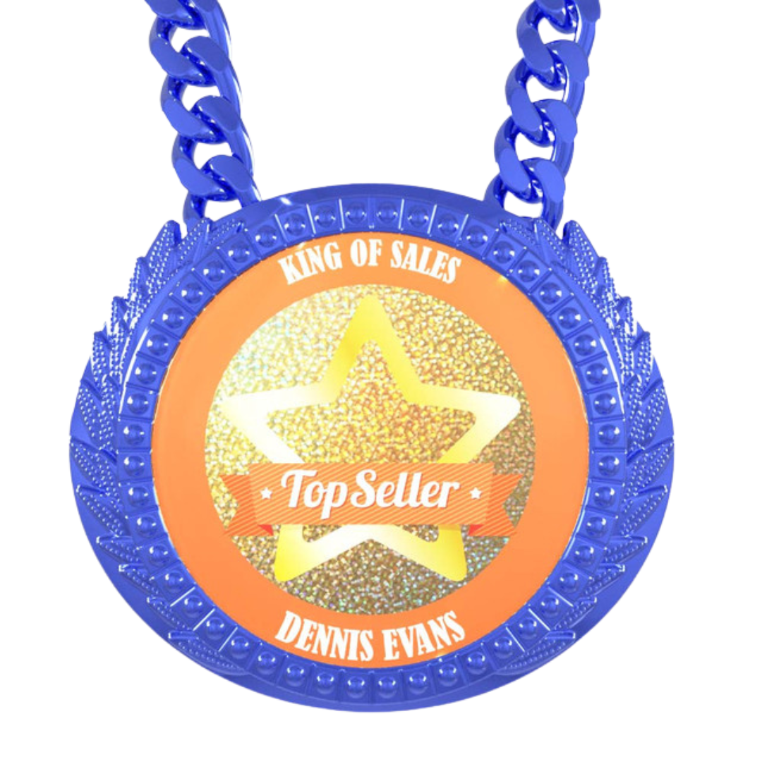 Lite Champ Chain Medal w/ Plastic Chain