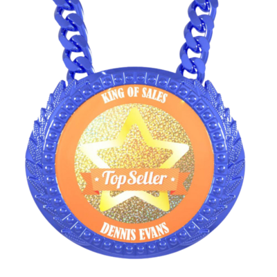 Lite Champ Chain Medal w/ Plastic Chain