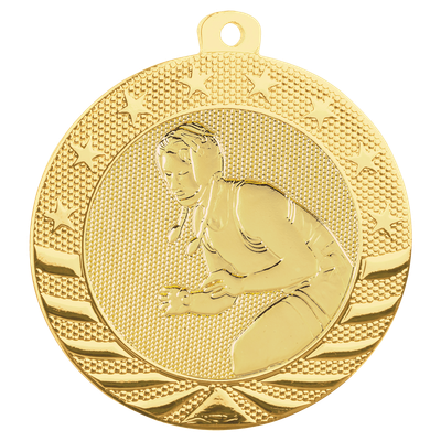 2&quot; Girls Wrestling Medal