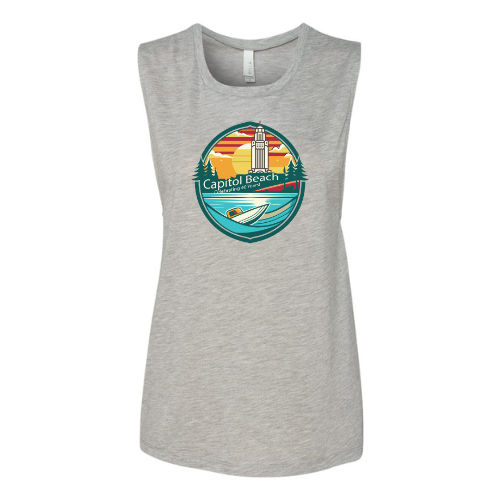 Women&#39;s Flowy Scoop Muscle Tank