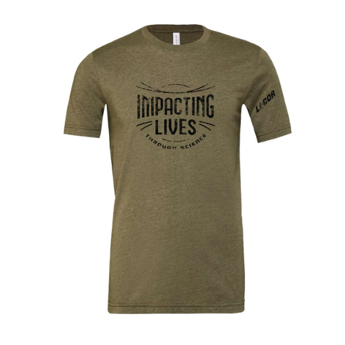 Short Sleeve Heather Jersey T-Shirt - Grunge-Tagline