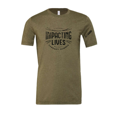 Short Sleeve Heather Jersey T-Shirt - Grunge-Tagline