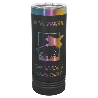 Polar Camel 22 oz. Black/Prism Skinny Tumbler