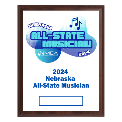 7&quot; x 9&quot; Full Color Plaque w/Personalization