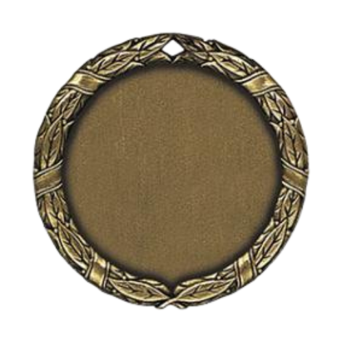 2&quot; Wreath Border Blank Medal