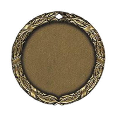 2&quot; Wreath Border Blank Medal