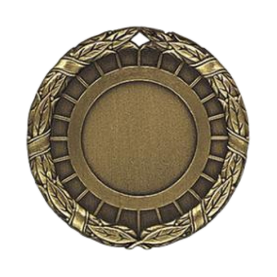 2&quot; Wreath Border Blank Medal