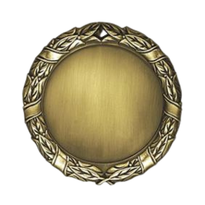 2.75&quot; Wreath Border Blank Medal