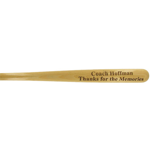 Personalized Wood Baseball Bat