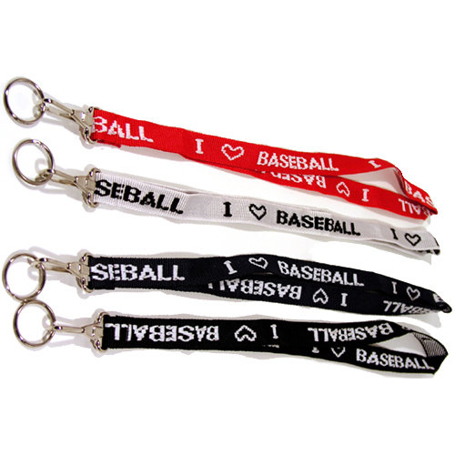 I Love Baseball Lanyard
