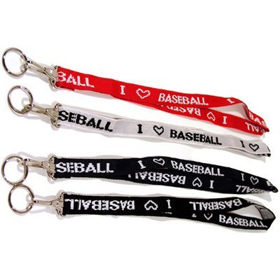 I Love Baseball Lanyard