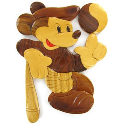 Mickey Mouse Wooden Décor