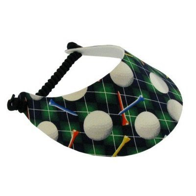 Black Golf Visor
