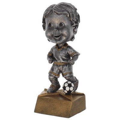 SAY Soccer Male Bobble Head Sculpture