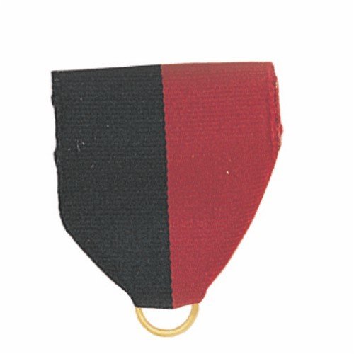 Red &amp; Black Ribbon Drape