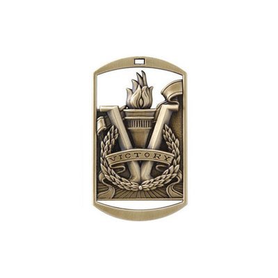 Victory Dog Tag Medal