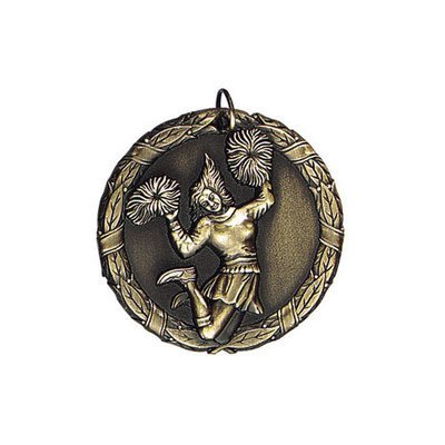 2&quot; Cheerleading Medal