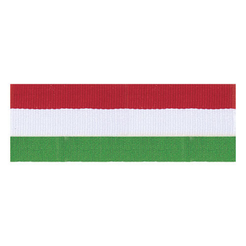 Red, White &amp; Green Neck Ribbon