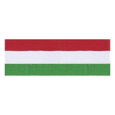 Red, White &amp; Green Neck Ribbon