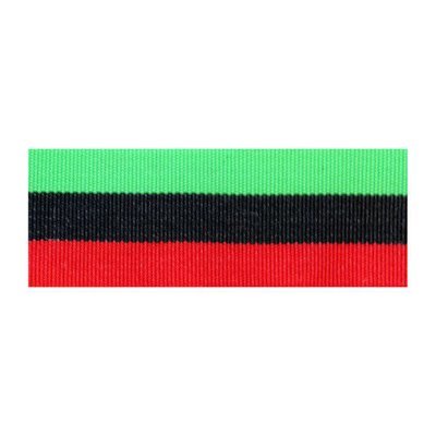 Red, Green &amp; Black Neck Ribbon