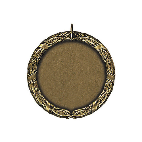 1.25" Wreath Border Blank Medal