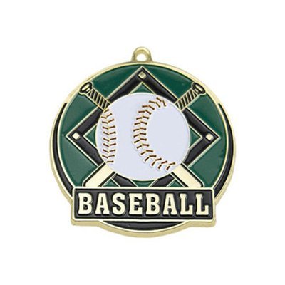 2" Baseball Medal