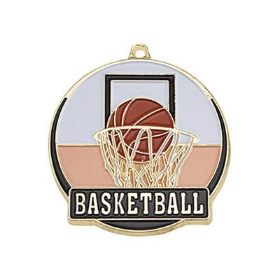 2" Basketball Medal