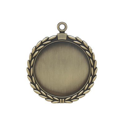 Antique Wreath Edge Blank Medal