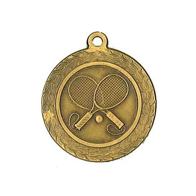 1.3125" Tennis Medal