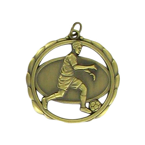 2.375&quot; Soccer Medal