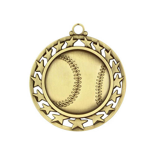 2.75" Baseball Medal