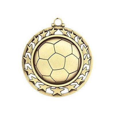2.75" Soccer Medal