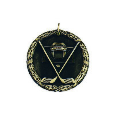 2" Hockey Medal