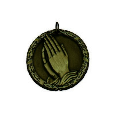 Praying Hands Medal