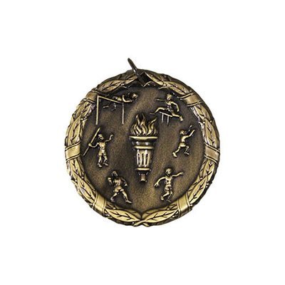 2&quot; Track Medal