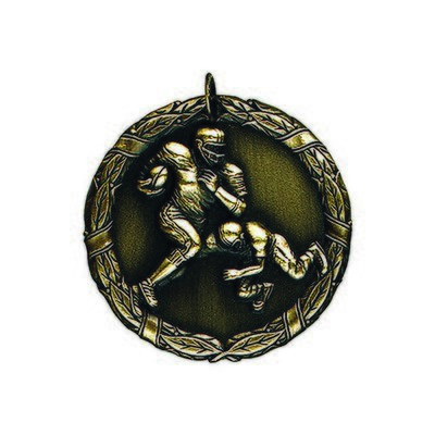 2" Football Medal