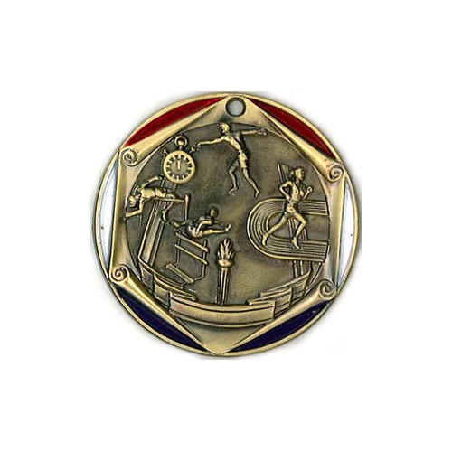 2&quot; Track Medal