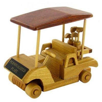Wooden Golf Cart
