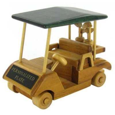 Wooden Golf Cart
