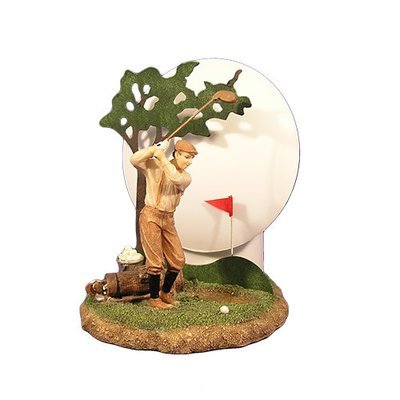 Vintage Golfer Glow Lamp