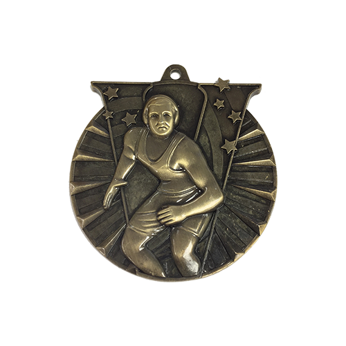 2&quot; Wrestling Medal