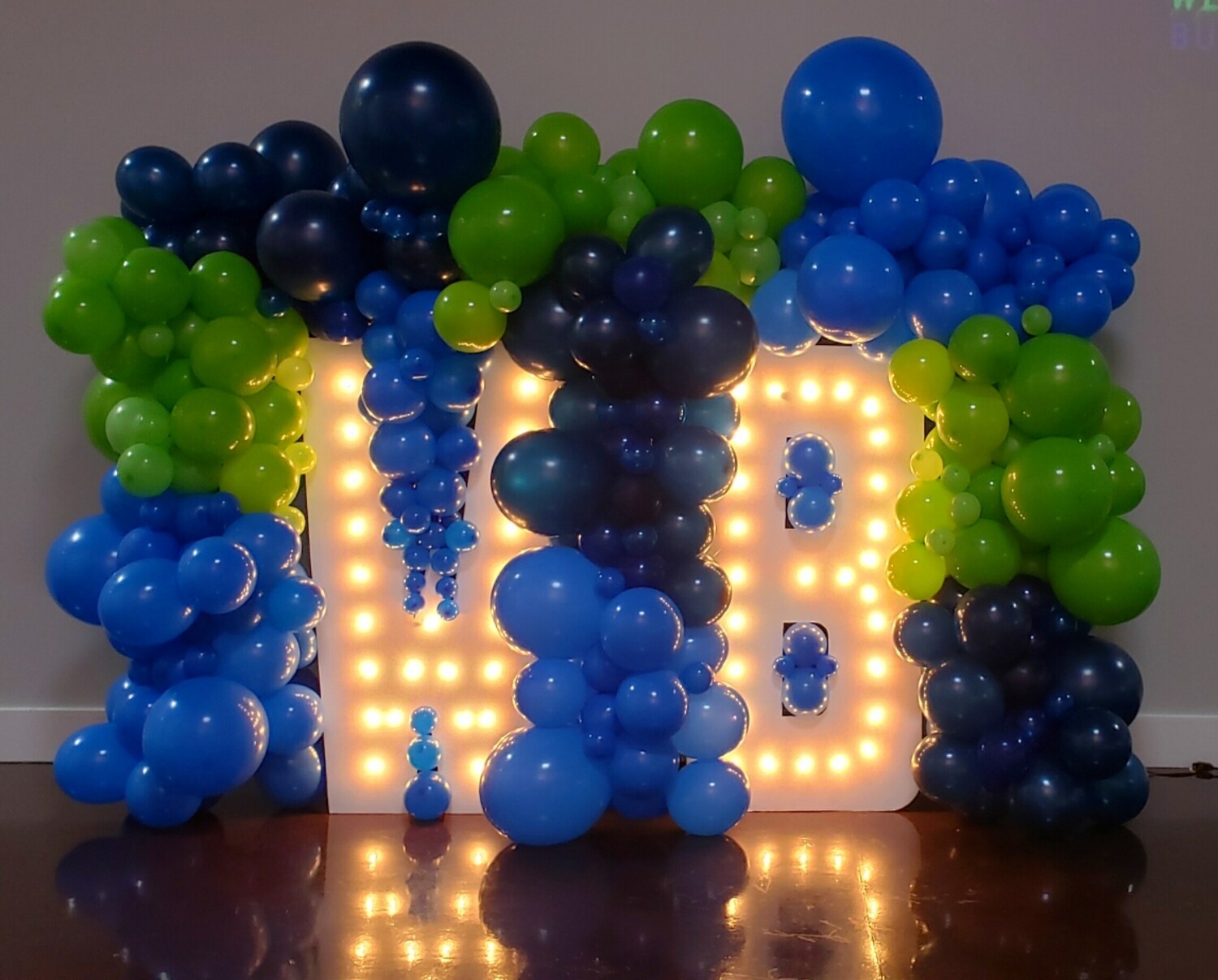 Balloon Garland - Organic Full