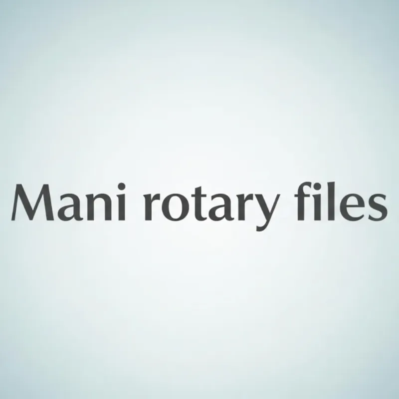 Mani rotary files