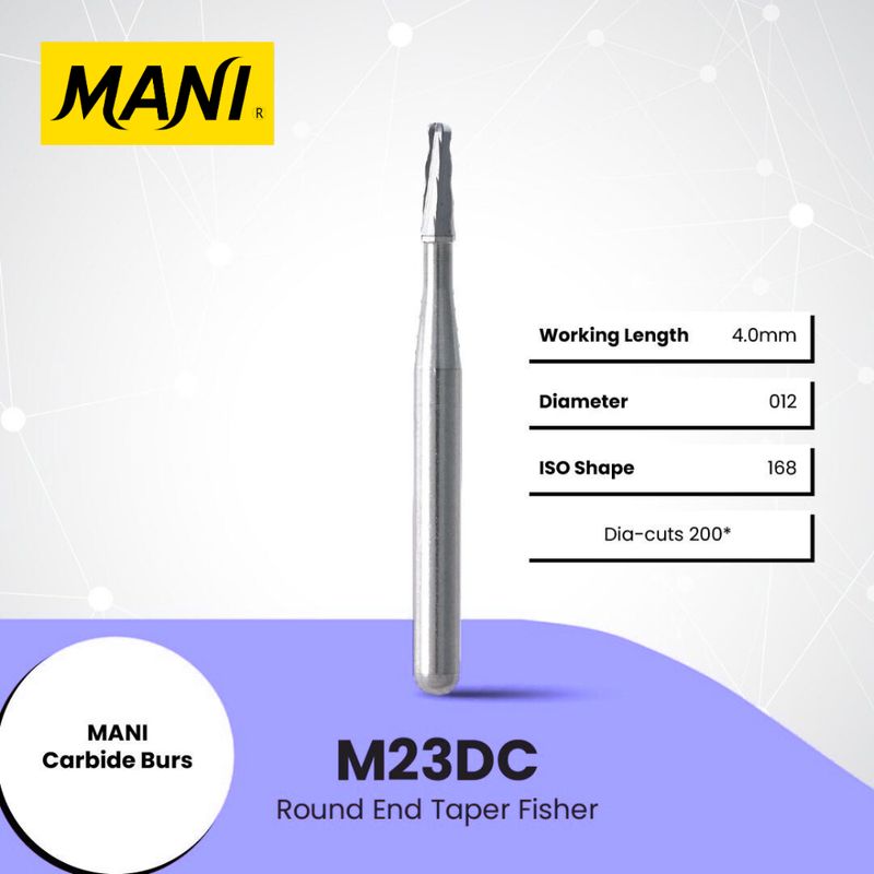 Round-End Taper Fissure M23DC