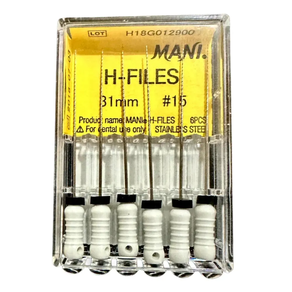 H Files Length 31 mm, Size / Diameter: 15