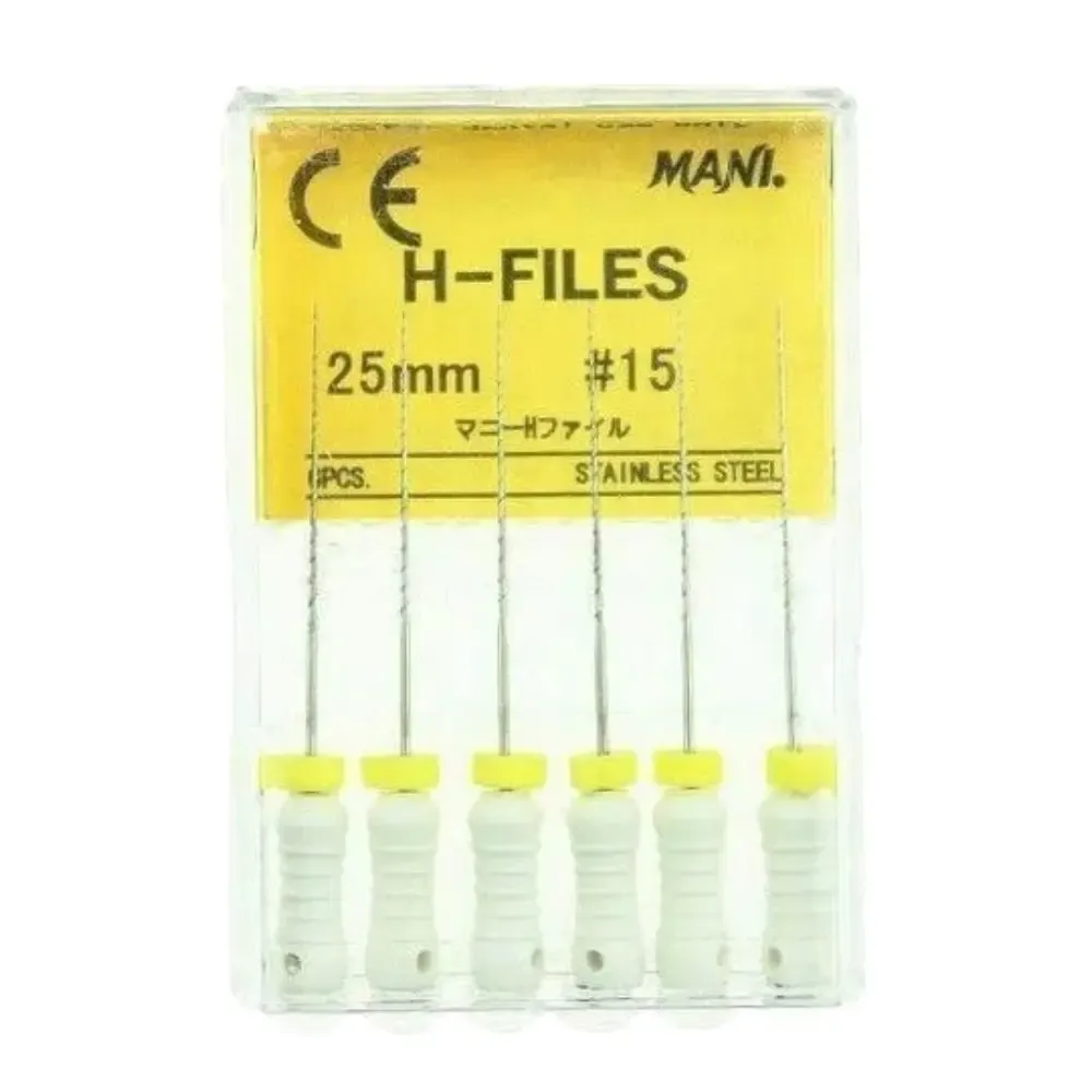 H Files Length 25 mm, Size / Diameter: 15