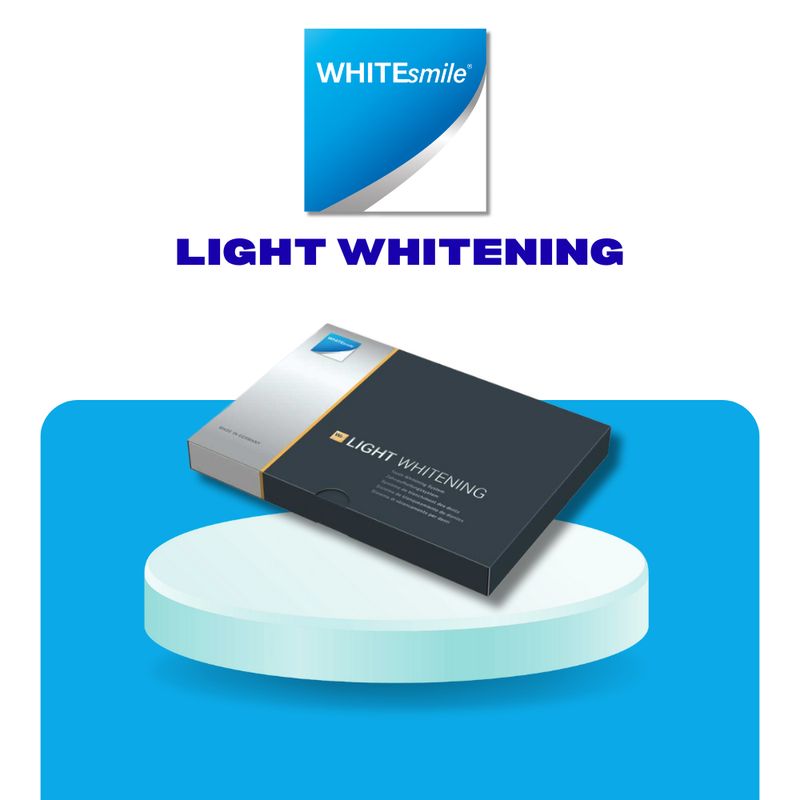 White smile light whitening