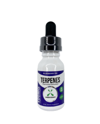 GREEN ROADS blueberry OG terpenes - 100mg GREEN ROADS blueberry OG terpenes - 100mg